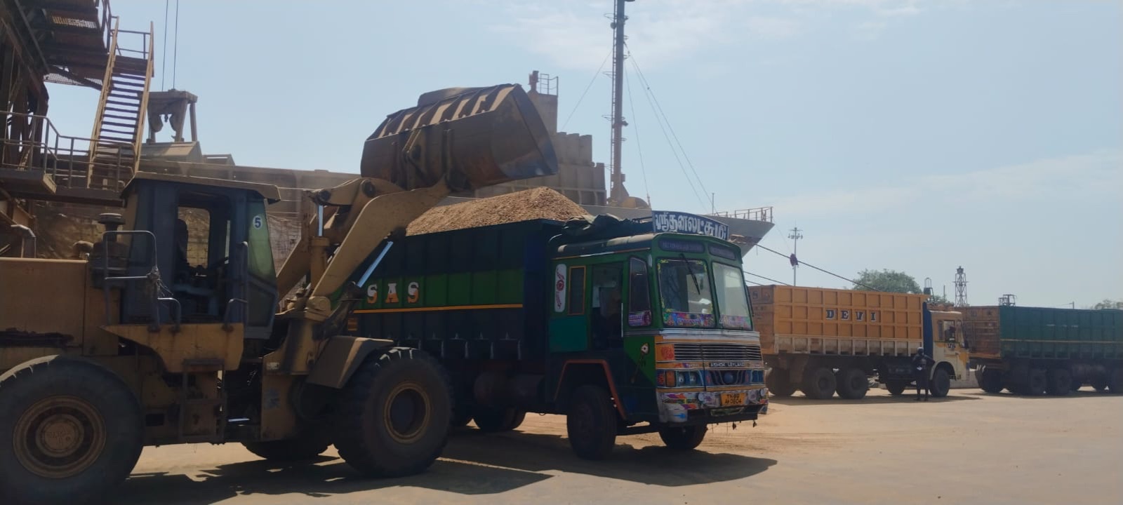 General cargo handling work